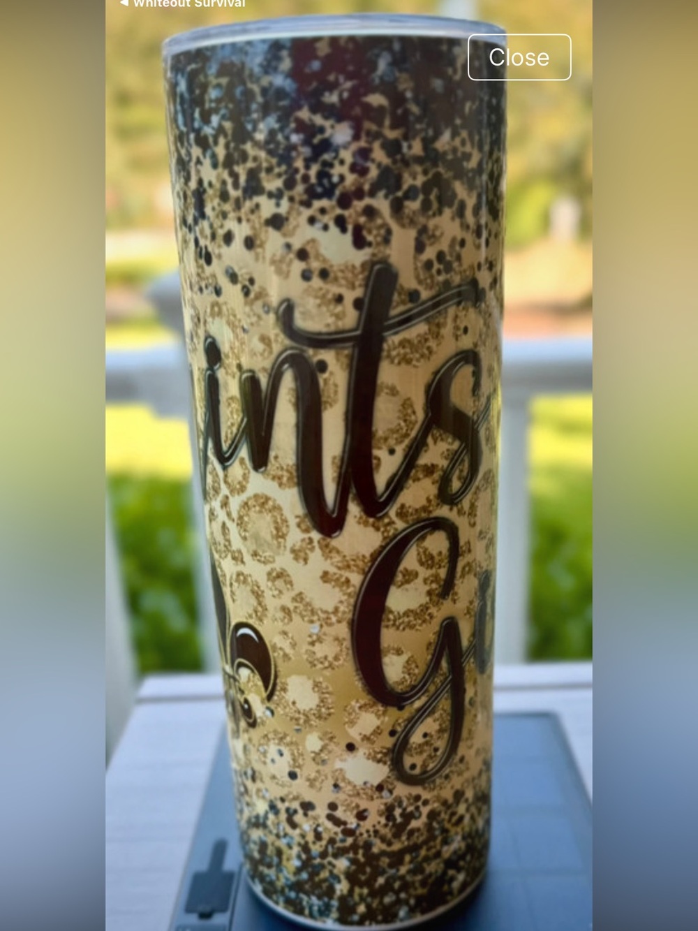 New Orleans Saints Girl
Custom 20oz Tumbler